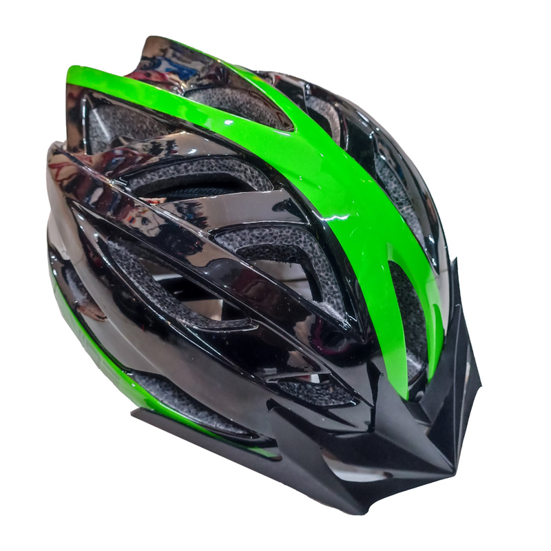 کلاه دوچرخه سواری Vibe مدل Helium رنگ سبز