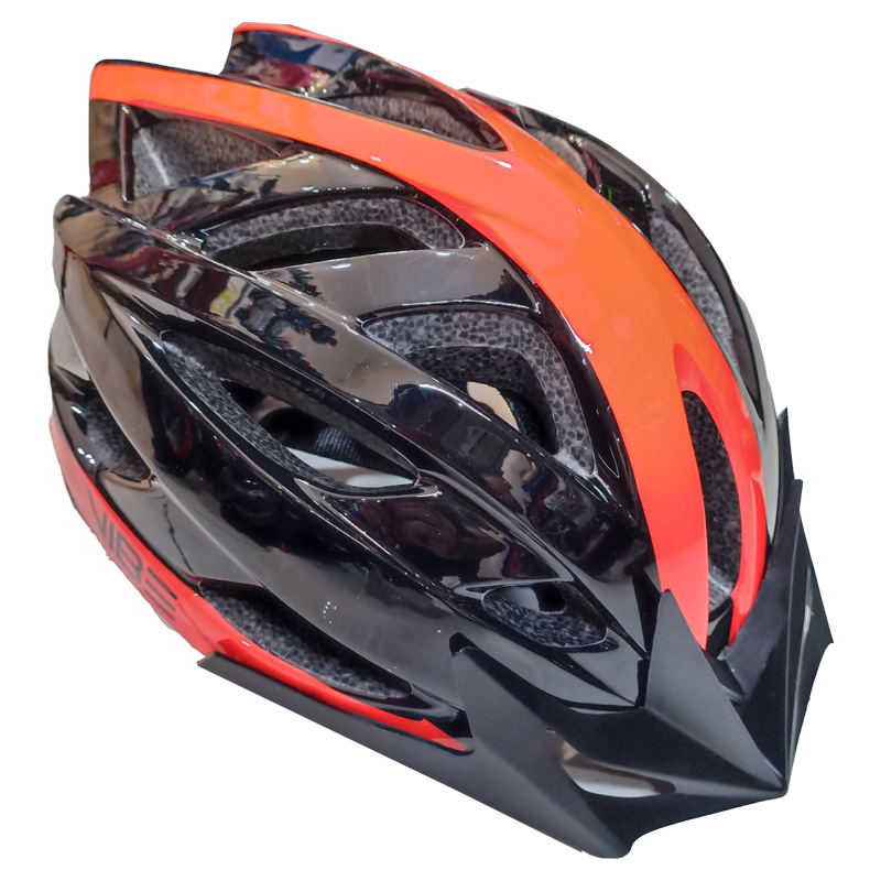 کلاه دوچرخه سواری Vibe مدل Helium رنگ نارنجی